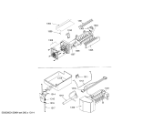 Схема №13 RY495300 с изображением Водяной фильтр для холодильника Bosch 00642372