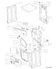 Схема №2 AM 3889 с изображением Обшивка для стиралки Whirlpool 480112100699