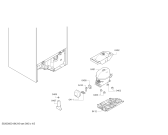 Схема №4 KSW20S00 с изображением Крышка для холодильника Bosch 00246573