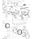 Схема №2 WAK 6750 с изображением Обшивка для стиральной машины Whirlpool 481245311104