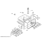 Схема №5 3HF501XP с изображением Переключатель для электропечи Bosch 00606808