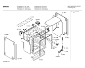 Схема №6 SGI43A46 с изображением Передняя панель для посудомойки Bosch 00436212