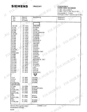 Схема №10 FM602S4FF с изображением Клапан для телевизора Siemens 00755771