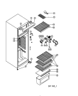 Схема №3 DP165/AL с изображением Шарнир для холодильной камеры Whirlpool 481241719329