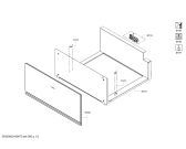 Схема №2 WSP222100 с изображением Ванна для шкафа для подогрева посуды Bosch 00689367