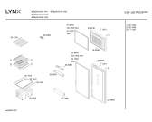 Схема №1 4FS6241B с изображением Дверь для холодильника Bosch 00239595