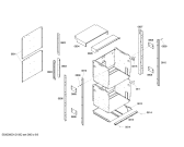 Схема №7 SEM302BS с изображением Ручка для плиты (духовки) Bosch 00144492
