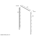 Схема №8 T30BR70FS с изображением Монтажный набор для холодильника Bosch 00678925