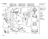 Схема №1 TKA2933 с изображением Нагревательный элемент для кофеварки (кофемашины) Siemens 00095950