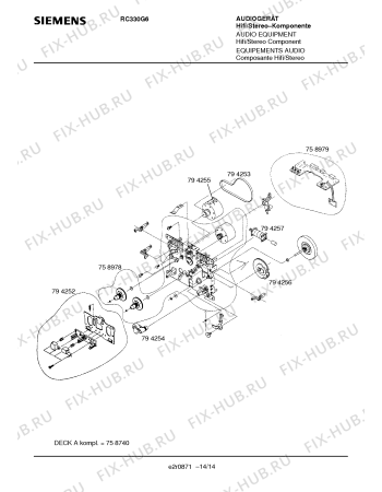 Схема №13 RC330G6 с изображением Транзистор для аудиотехники Siemens 00793538