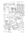Схема №1 KGI 2920/B/1-L с изображением Ящик (корзина) для холодильной камеры Whirlpool 481241848601