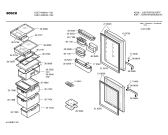 Схема №3 KGE74491 с изображением Дверь для холодильника Bosch 00218626