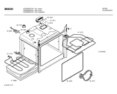 Схема №6 HEN600050 с изображением Фронтальное стекло для духового шкафа Bosch 00472057