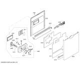 Схема №4 SHE55M12UC с изображением Регулировочный узел для посудомоечной машины Bosch 00665846