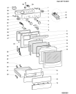 Схема №3 C65SF8XU (F031953) с изображением Обшивка для электропечи Indesit C00112080