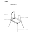 Схема №1 CB223113/11 с изображением Плоскость для гриля Tefal TS-01016430