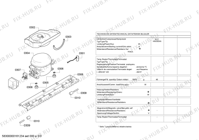 Схема №2 KG34NX44 с изображением Дверь морозильной камеры для холодильника Siemens 00687889