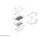 Схема №3 KDN40X03GB с изображением Вкладыш в панель для холодильника Bosch 00669934