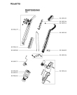 Схема №2 RH875383/9A0 с изображением Щетка (насадка) для электропылесоса Rowenta RS-RH5427