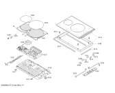 Схема №1 PIE375T03 Domino.induccion bosch.30.inox.tc.2i с изображением Стеклокерамика для электропечи Bosch 00479835