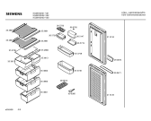 Схема №3 KG28V20 с изображением Дверь для холодильной камеры Siemens 00214651