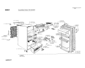 Схема №1 0701154733 KS1500 с изображением Дверь морозильной камеры для холодильника Bosch 00123596