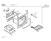 Схема №2 HBN3060EU с изображением Фронтальное стекло для плиты (духовки) Bosch 00216955