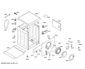 Схема №3 WM20852TI WM8081 с изображением Панель управления для стиралки Siemens 00352406