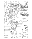 Схема №2 ADG 6452 IX с изображением Обшивка для электропосудомоечной машины Whirlpool 481245371113