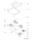 Схема №1 EKV 3460 WS с изображением Втулка для плиты (духовки) Whirlpool 481944239152