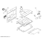 Схема №6 HLN448050S с изображением Панель управления для плиты (духовки) Bosch 00663572