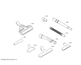 Схема №3 BHS4N4 flexa с изображением Крышка для мини-пылесоса Bosch 12006970
