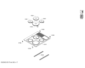 Схема №5 HSL421127V с изображением Варочная панель для плиты (духовки) Bosch 00710891
