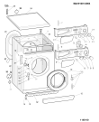 Схема №1 AL68XSPT (F022977) с изображением Обшивка для стиралки Indesit C00081302