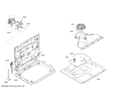 Схема №6 P1HEC63121 с изображением Панель управления для духового шкафа Bosch 00749349