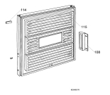 Схема №4 0533GS1 с изображением Дверка для холодильника Aeg 531041605894