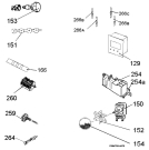 Схема №2 458.501 4/30455 с изображением Микропереключатель для плиты (духовки) Electrolux 3570285019