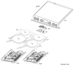 Схема №1 42176IU-WN с изображением Керамическая поверхность для плиты (духовки) Aeg 5611027383