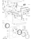 Схема №1 AWO/D 71200/1 с изображением Микромодуль для стиралки Whirlpool 480111100613