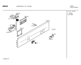 Схема №3 HBN3250GB с изображением Панель управления для электропечи Bosch 00362116