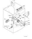 Схема №6 T57840 с изображением Блок управления для электросушки Aeg 973916096256086