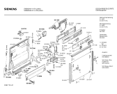 Схема №4 SN58204 с изображением Панель для посудомоечной машины Siemens 00272879