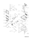 Схема №1 ESZ 3464 IN FH с изображением Кнопка для электропечи Whirlpool 481941129766