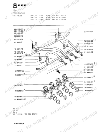 Схема №7 1321445101 2441/111ECSM с изображением Противень для духового шкафа Bosch 00024284