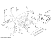 Схема №5 SMS40T42UK с изображением Силовой модуль запрограммированный для посудомоечной машины Bosch 00750240