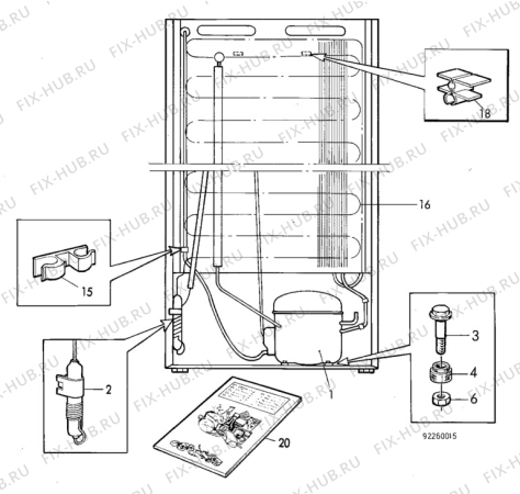 Взрыв-схема холодильника Unknown FG3130 - Схема узла C10 Cold, users manual