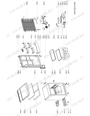 Схема №1 KVA 1501 с изображением Декоративная панель для холодильной камеры Whirlpool 481244098253