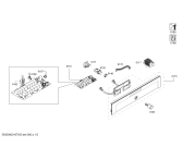 Схема №5 P1HEB33051 с изображением Ручка двери для духового шкафа Bosch 00678474