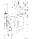 Схема №2 ADG6230IX9 (F091617) с изображением Модуль (плата) управления для посудомоечной машины Indesit C00314862