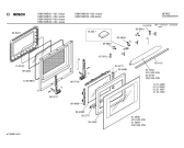 Схема №3 HBN762B с изображением Панель управления для духового шкафа Bosch 00354228